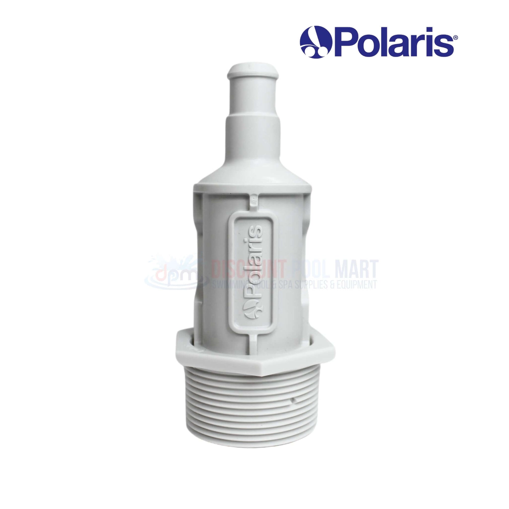 Polaris Universal Wall Fitting Connector 9-100-9001 from Discount Pool Mart DPM for easy pool maintenance.