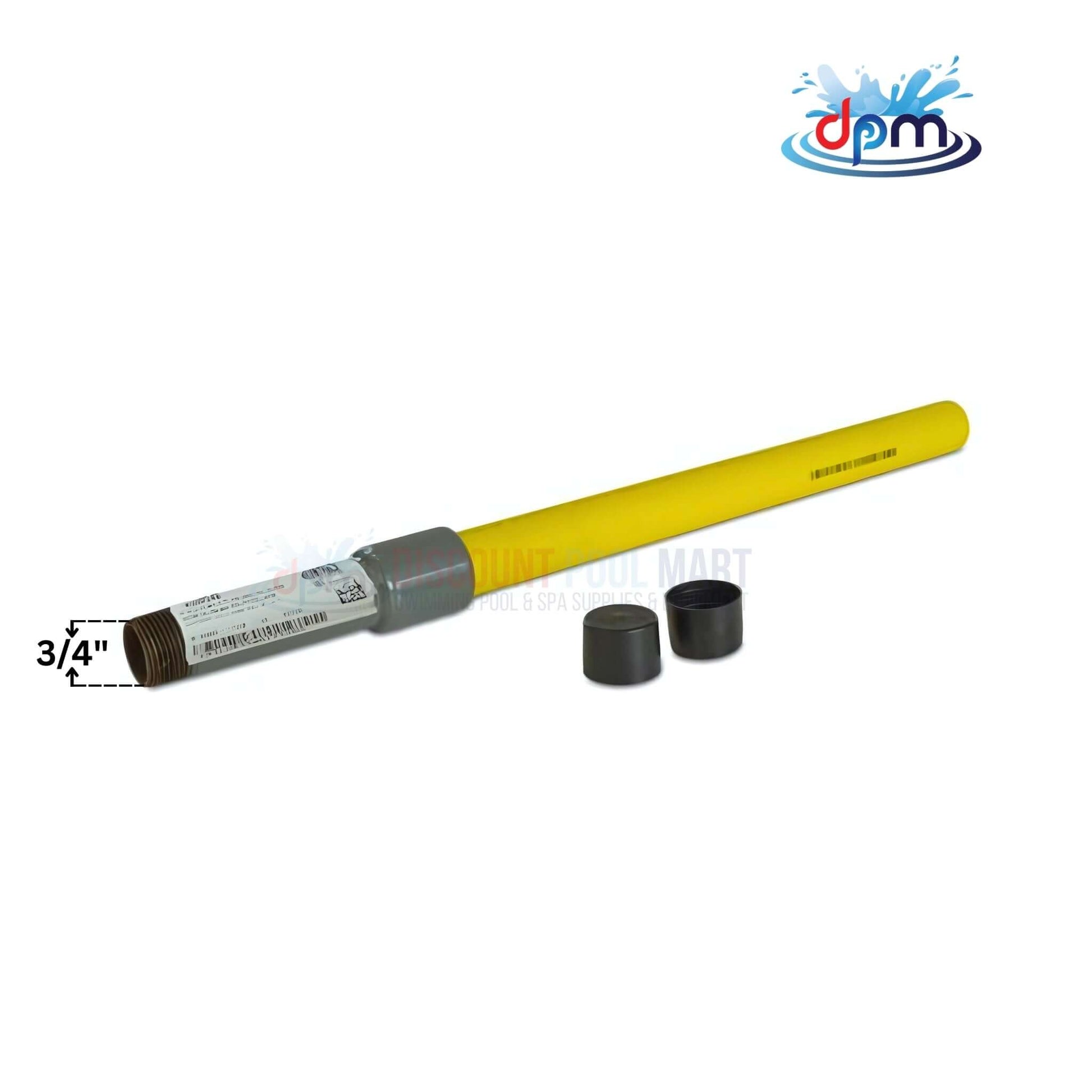 Poly Trans to Metal Gas Fitting | IPS | 3/4" for natural gas at Discount Pool Mart DPM. Durable, corrosion-resistant.