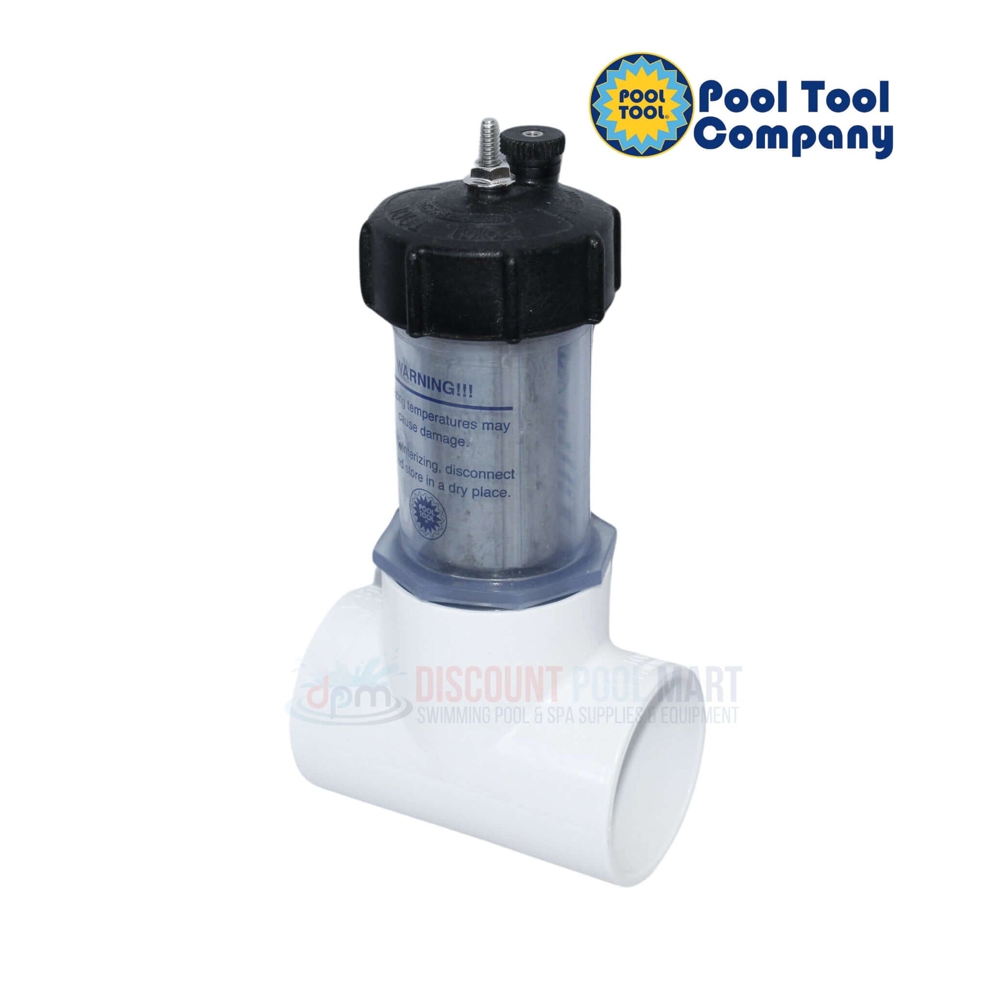 Pool Tool Inline Zinc Anode 104D, 2" Slip for corrosion prevention in pools. Available at Discount Pool Mart (DPM).