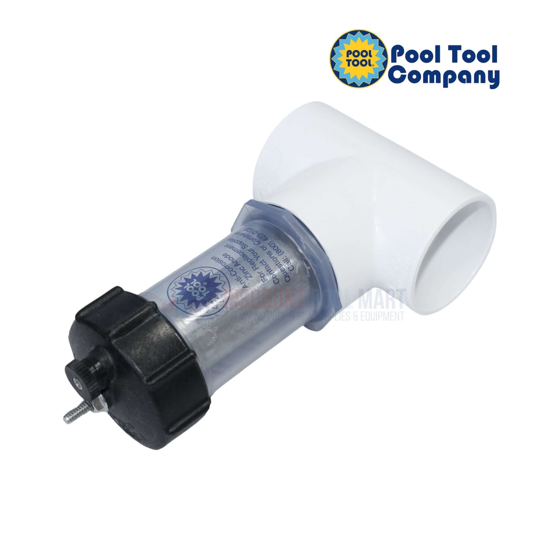 Pool Tool Inline Zinc Anode 104D for swimming pools at Discount Pool Mart DPM. Prevents galvanic corrosion in plumbing.