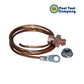 Pool Tool Inline Zinc Anode 104D, 2 inch slip design, corrosion prevention by Discount Pool Mart DPM.