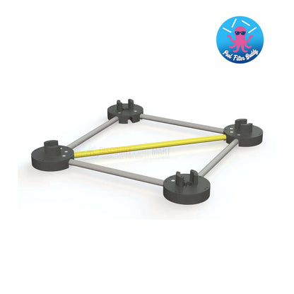 Pool Filter Buddy Cleaning Stand for easy filter maintenance; designed by Discount Pool Mart DPM | SKU: Pool Filter Buddy