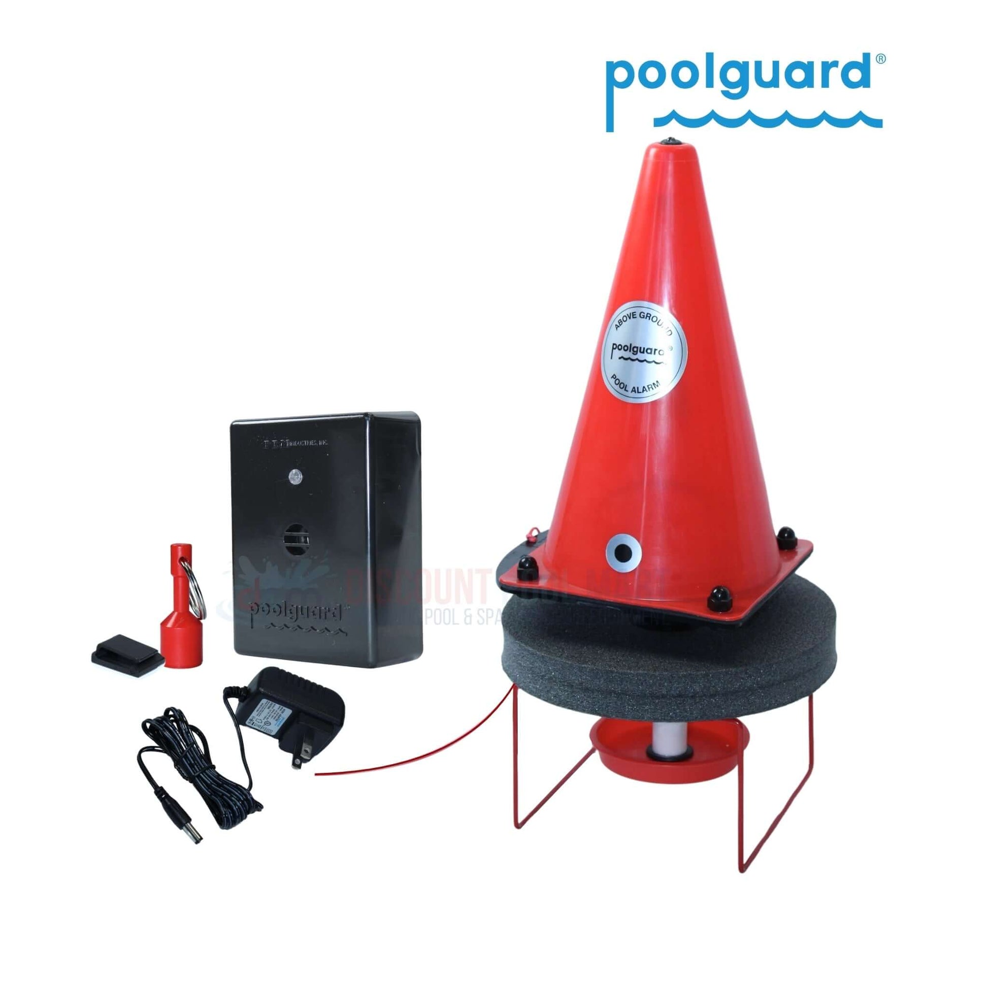 Poolguard Safety Buoy Floating Pool Alarm PGRM-SB by Discount Pool Mart DPM for pool safety monitoring.