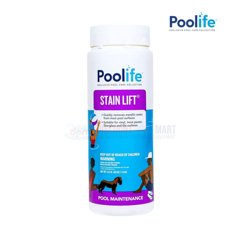 Poolife Stain Lift 2.5 lbs stain remover for metal stains, available at Discount Pool Mart DPM.