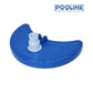 Pooline ABS Vacuum Head 11107 in blue, featuring enclosed weights for effective pool cleaning from Discount Pool Mart DPM.