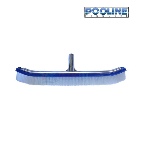 Pooline Curved Nylon Clear Brush for Algae 18" | 11025N, effective pool cleaning tool from Discount Pool Mart DPM.