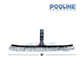 Pooline Curved Stainless Steel and Nylon Brush 18" | 11025C for cleaning algae, rust stains in pools. Available at Discount Pool Mart.