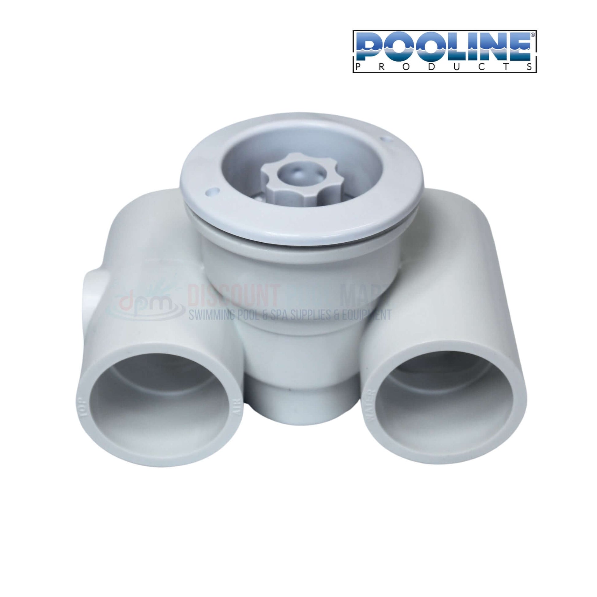 Pooline Jet Air Normal Nozzle 11235, 1.5" x 1.5" for efficient pool aeration, available at Discount Pool Mart DPM.