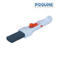 Pooline Pumice Stone on EZ-Clip with White Handle | Discount Pool Mart (DPM) cleaning tool for pool stains.