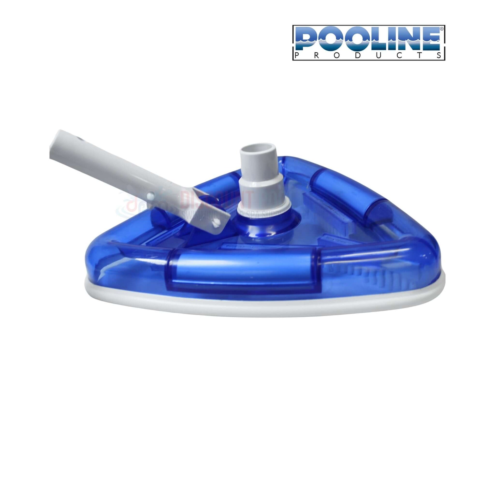 Pooline Swimming Pool Brush Vacuum 11052, triangular shape for easy cleaning at Discount Pool Mart DPM.