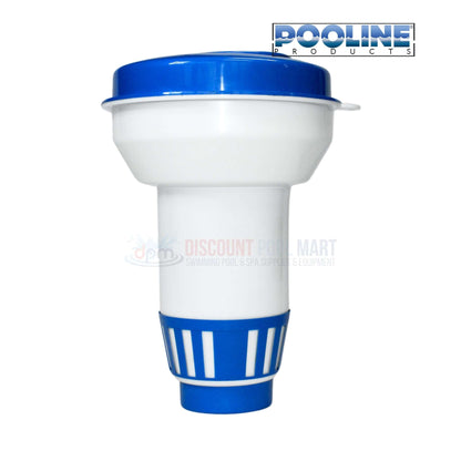 Pooline Tall Floating Chlorine Tablet Feeder 11063B from Discount Pool Mart for efficient pool chlorination.