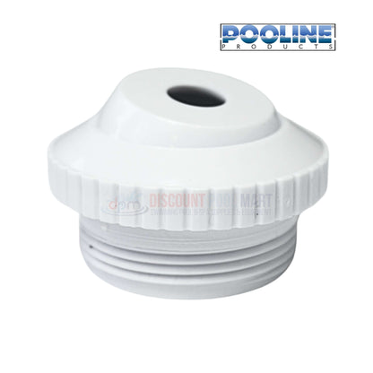 Pooline Hydrostream Jet 11211C, 1.5" thread, 0.5" opening at Discount Pool Mart, durable plastic, easy installation.