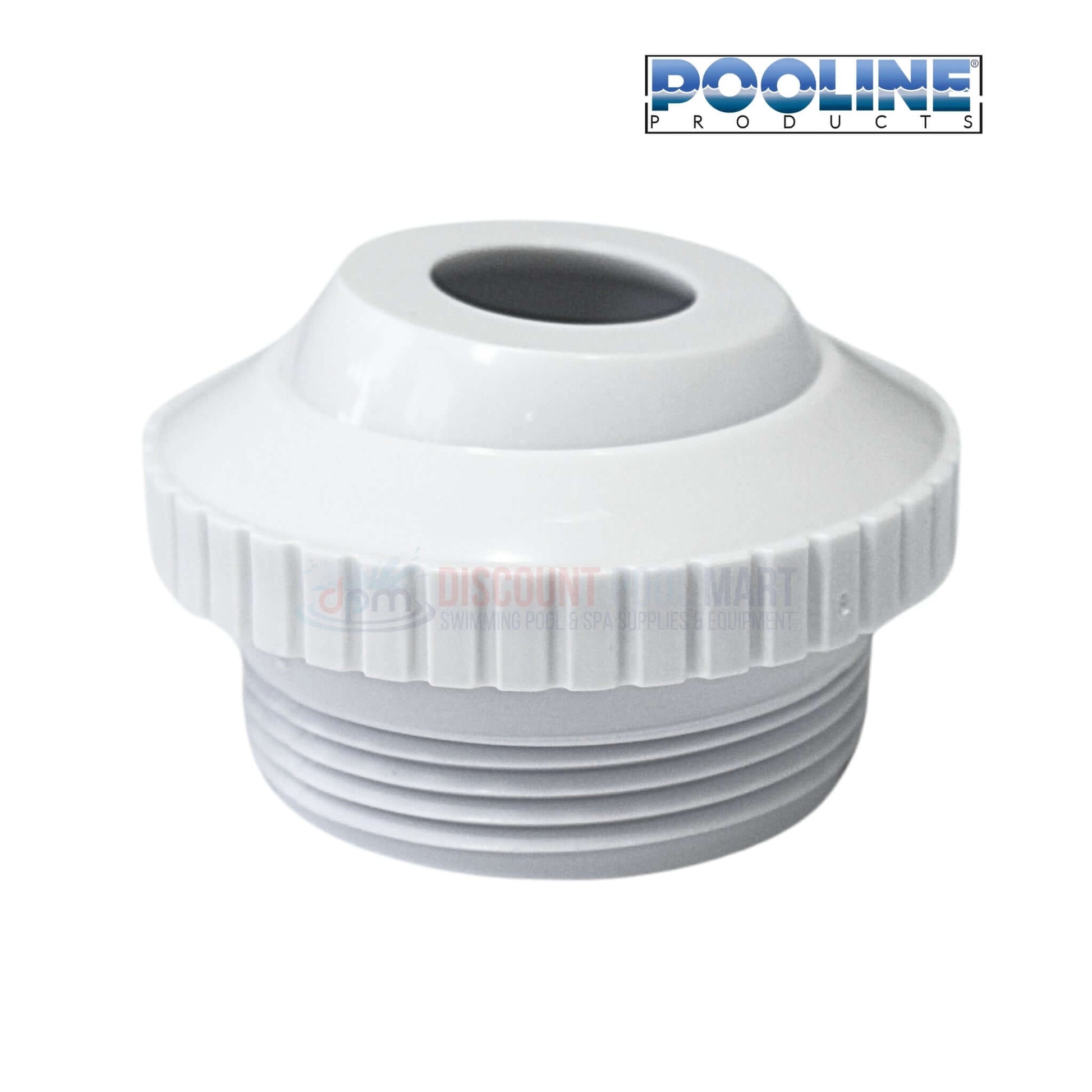 Pooline Threaded Hydrostream Jet 11211B with 1.5" thread and 0.75" opening from Discount Pool Mart DPM for pools.