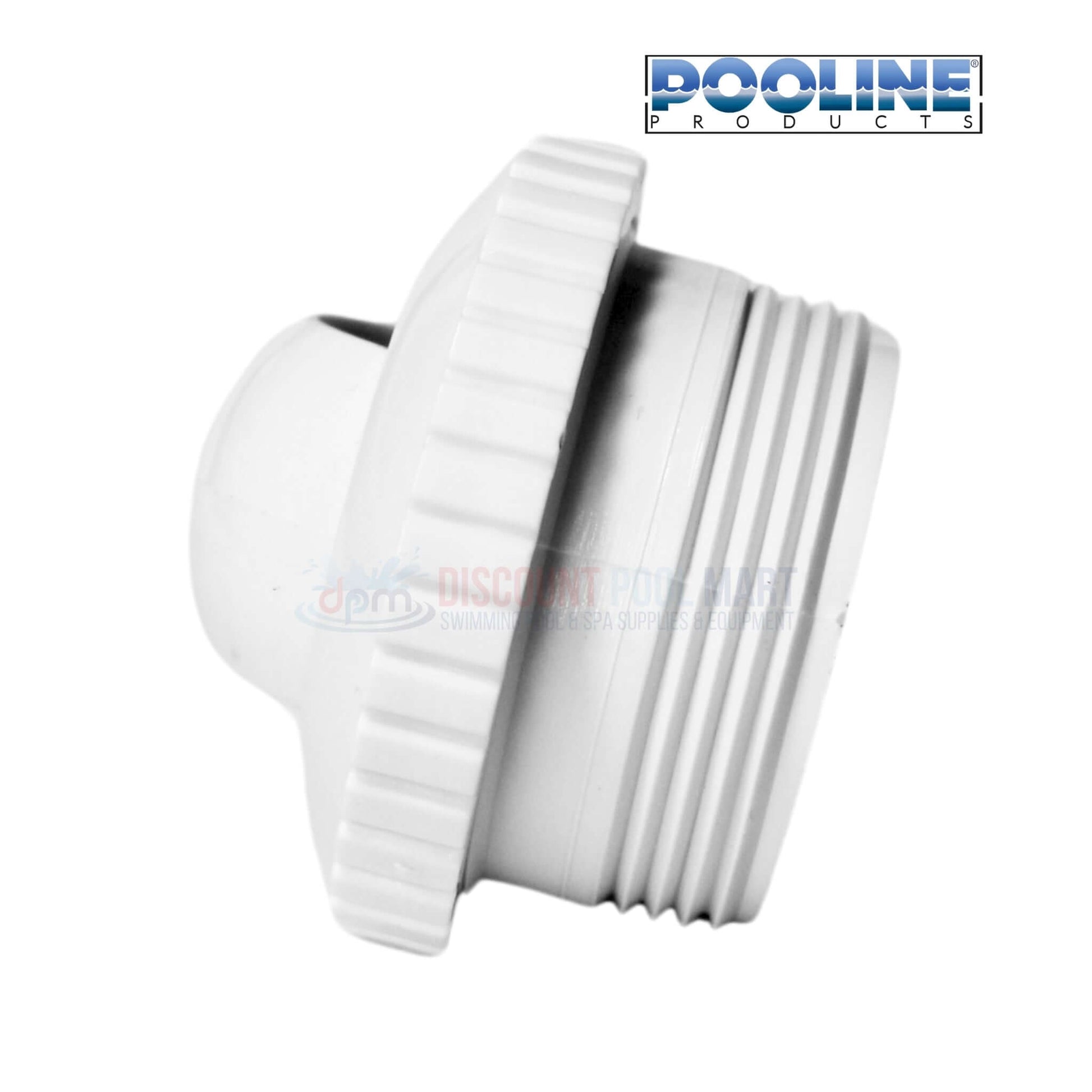 Pooline Threaded Hydrostream Slotted Jet 11211E, 1.5" thread, durable plastic - from Discount Pool Mart DPM.