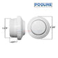 Pooline Threaded Hydrostream Slotted Jet 11211E, 1.5" thread design, 2-3/8" face, from Discount Pool Mart DPM.