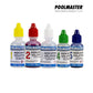 Poolmaster 5-Way Pool Test Kit solutions for pool water chemistry at Discount Pool Mart DPM.
