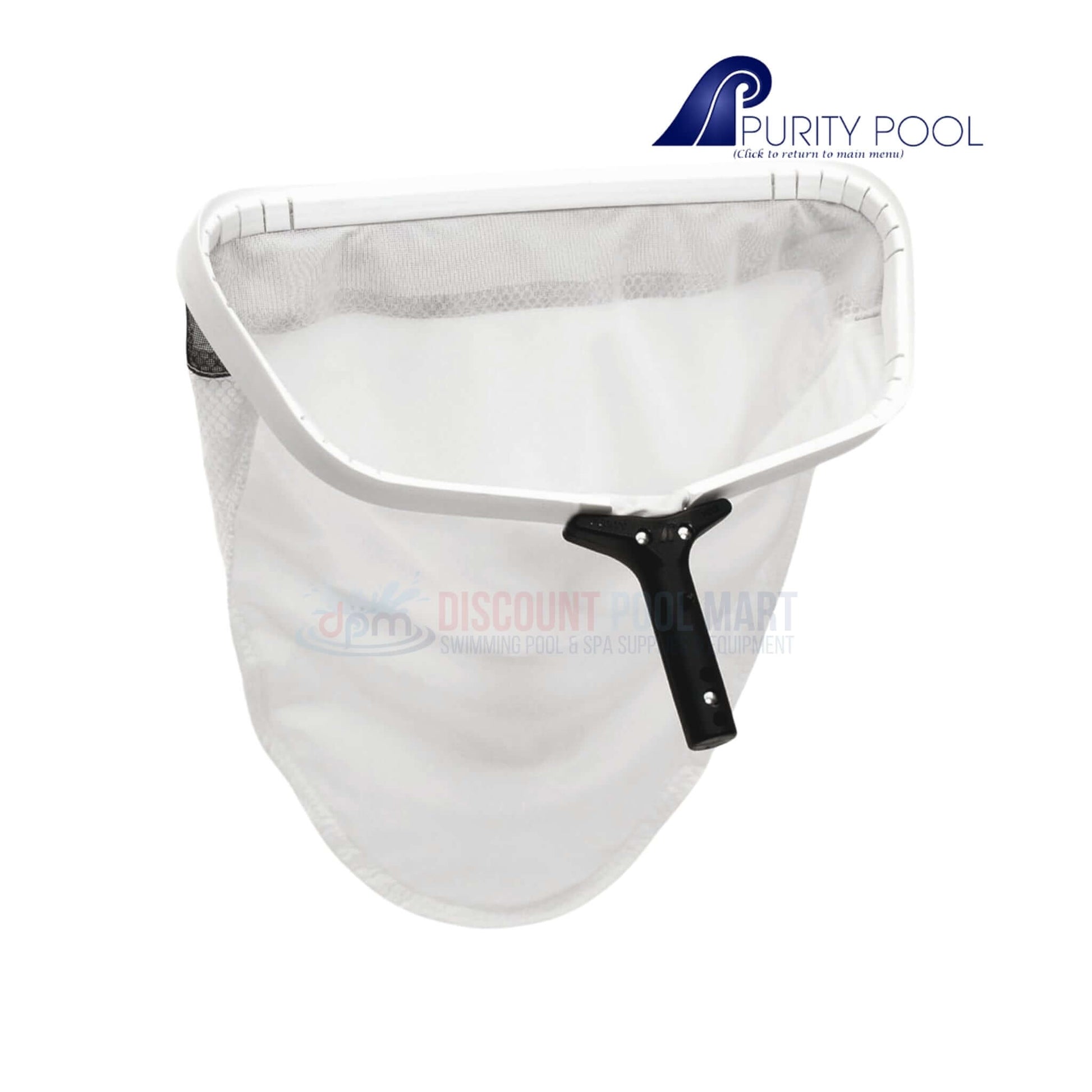 Purity Pool Pro-Lite 18" Silt Leaf Rake for efficient pool cleaning at Discount Pool Mart (DPM). Lightweight and durable.