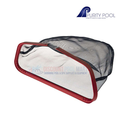 Purity Pool Red Baron Bag Leaf Rake RKRBRB 20-inch skimmer by Discount Pool Mart for easy pool cleaning.