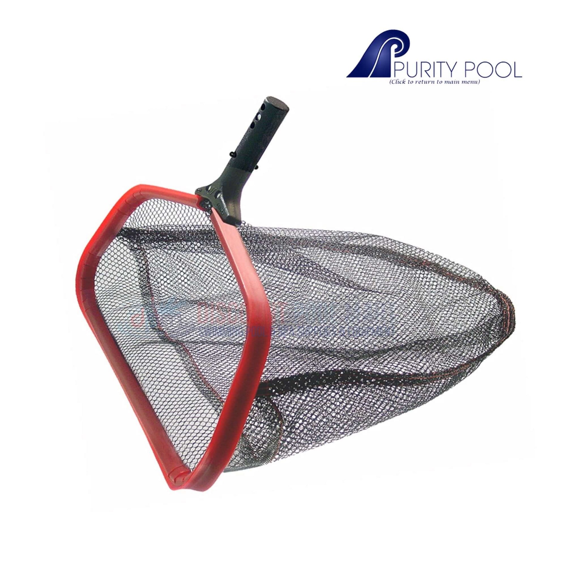 Purity Pool Red Baron Leaf Chaser Leaf Rake 20-inch effective pool maintenance tool from Discount Pool Mart DPM.