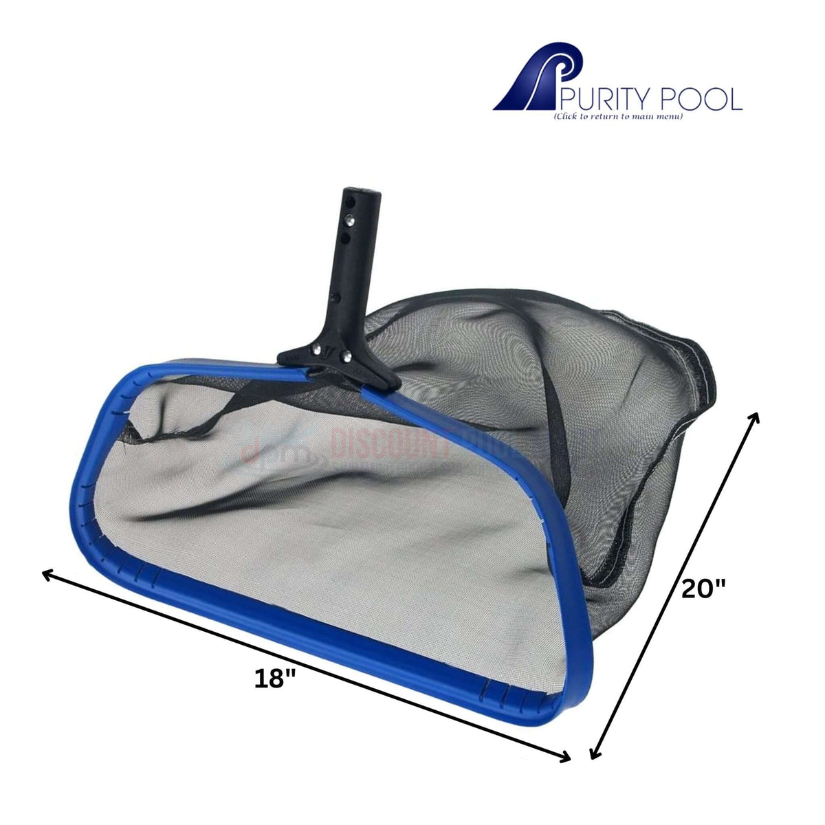 Purity Pool Rake Purity Pool Ultra Lite Pool Leaf Rake Tuff Duty | 18