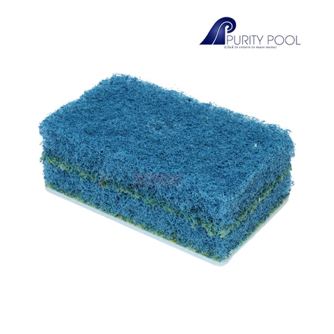 Purity Swimming Pool Fine Tile Scrubber Pad 3" x 4" at Discount Pool Mart DPM for effective tile cleaning.