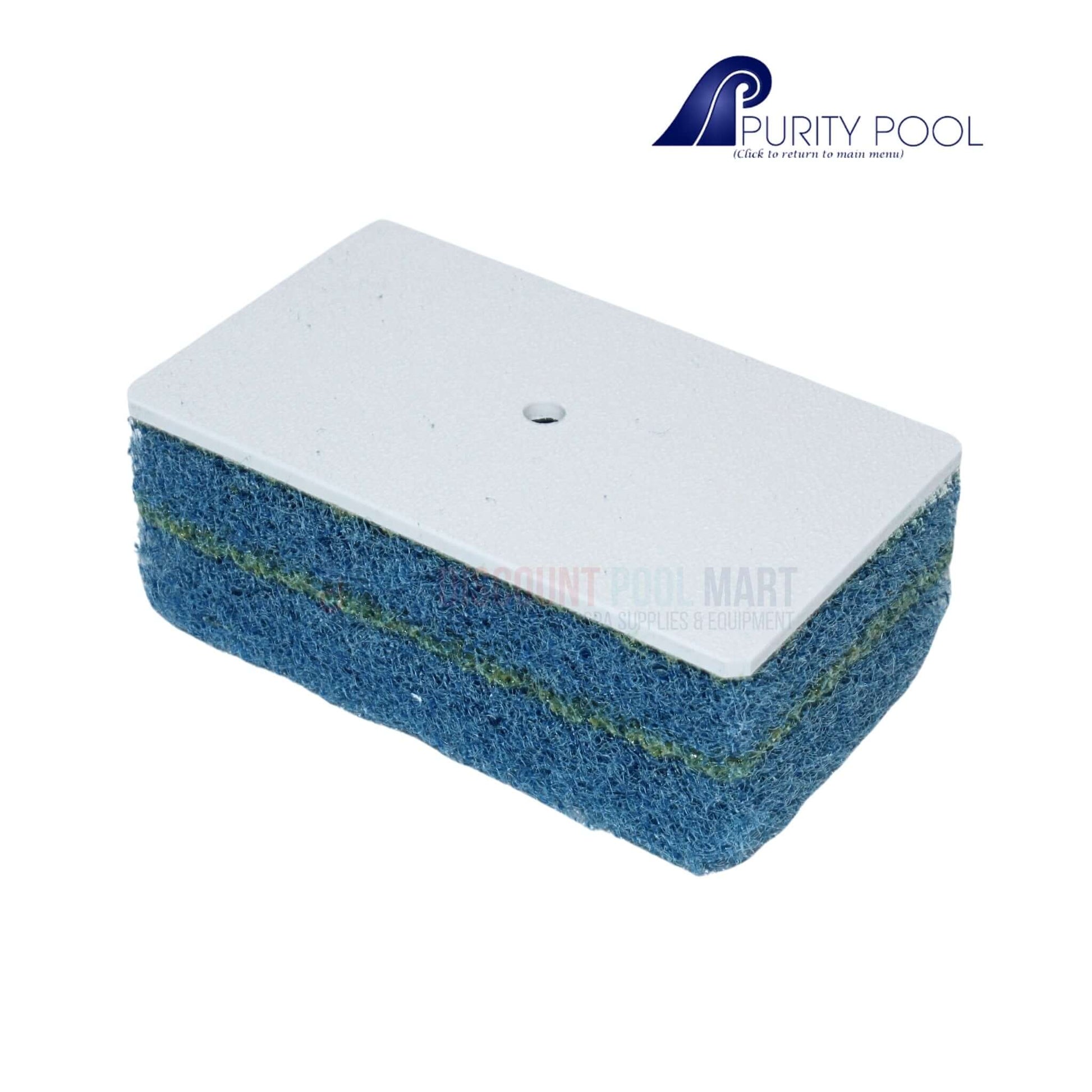 Purity Swimming Pool Fine Tile Scrubber Pad RPF 3" x 4" at Discount Pool Mart DPM for effective pool tile cleaning