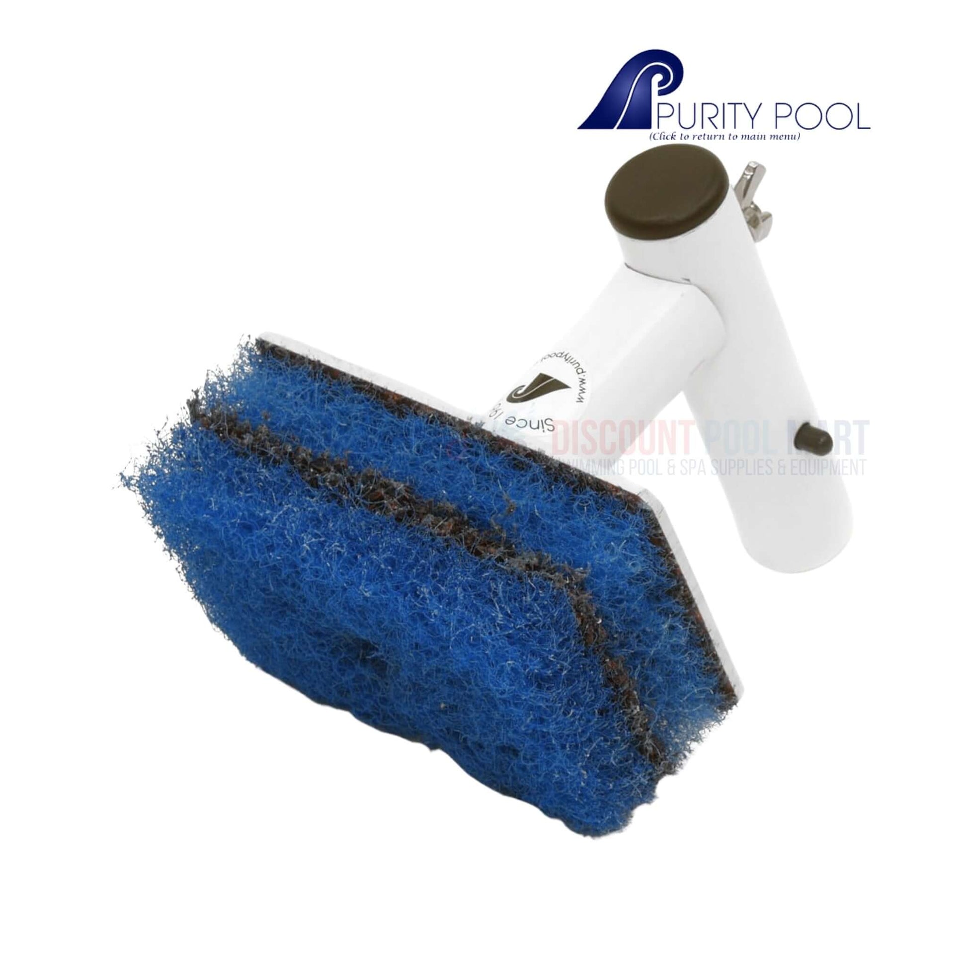 Purity Swimming Pool Quick Connect Tile Scrubber TSQC from Discount Pool Mart DPM, ideal for cleaning pool tiles.