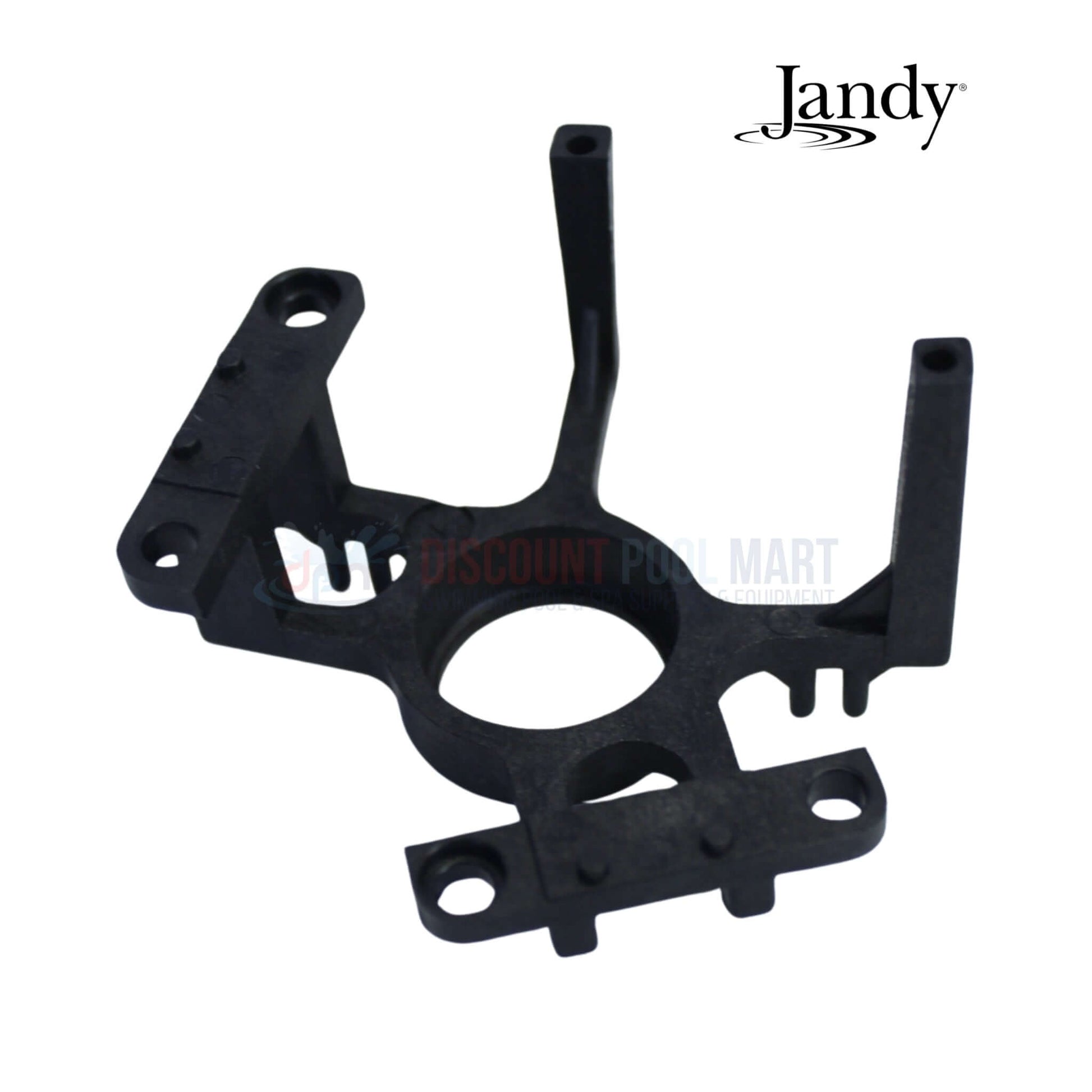 R0408700 | Jandy Center Plate Kit For JVA Valve Actuators in black, showing detailed component design for pool supplies by Discount Pool Mart.