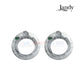R0408700 | Jandy Center Plate Kit For JVA Valve Actuators, includes two transparent plates from Discount Pool Mart.