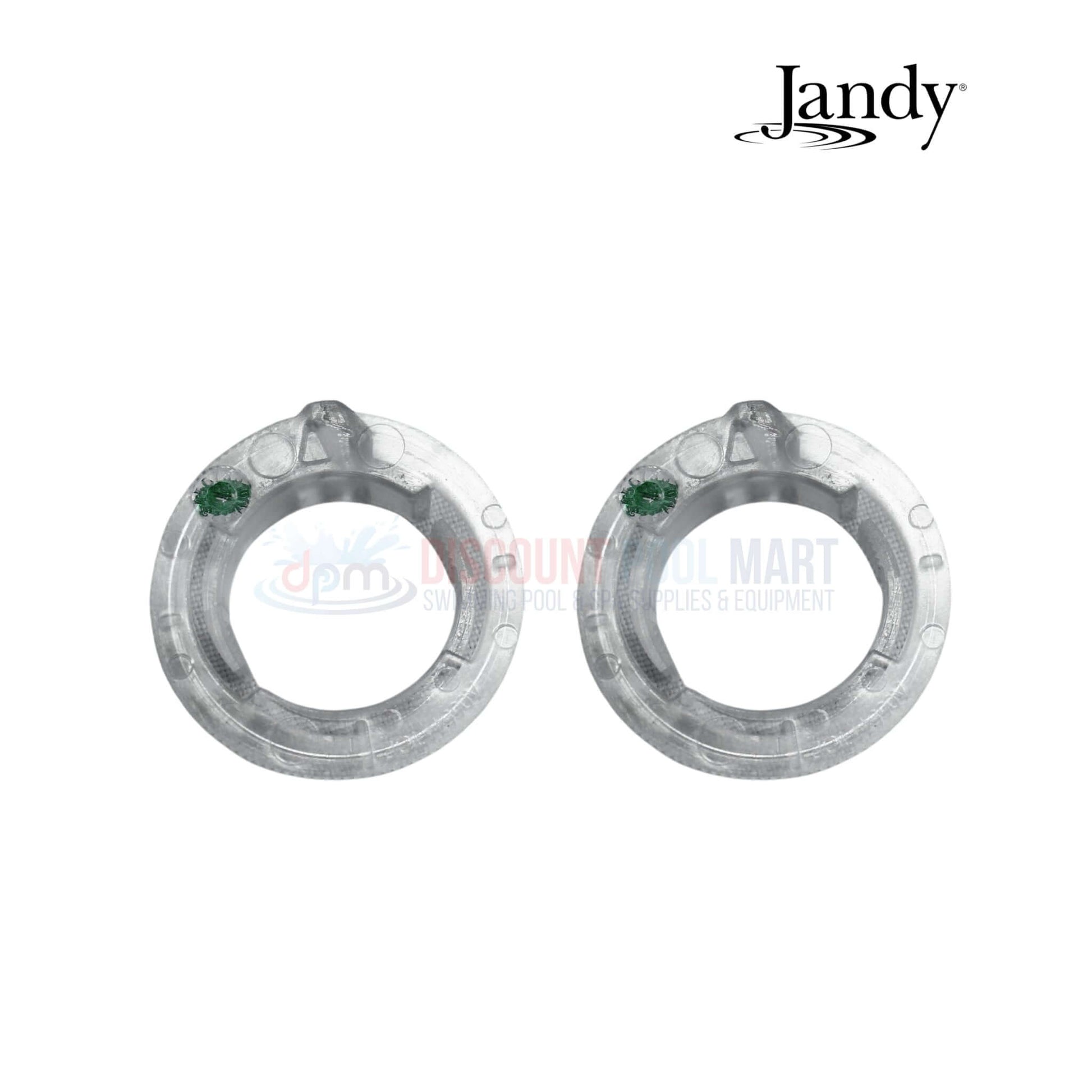 R0408700 | Jandy Center Plate Kit For JVA Valve Actuators, includes two transparent plates from Discount Pool Mart.