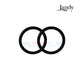 R0408700 | Jandy Center Plate Kit For JVA Valve Actuators O-rings, black rubber, essential replacement for pool valve repairs, Discount Pool Mart.