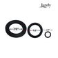 R0466300 | Jandy CS Series Filter O-Ring Set featuring three black rubber O-rings in various sizes for pool supplies from Discount Pool Mart.
