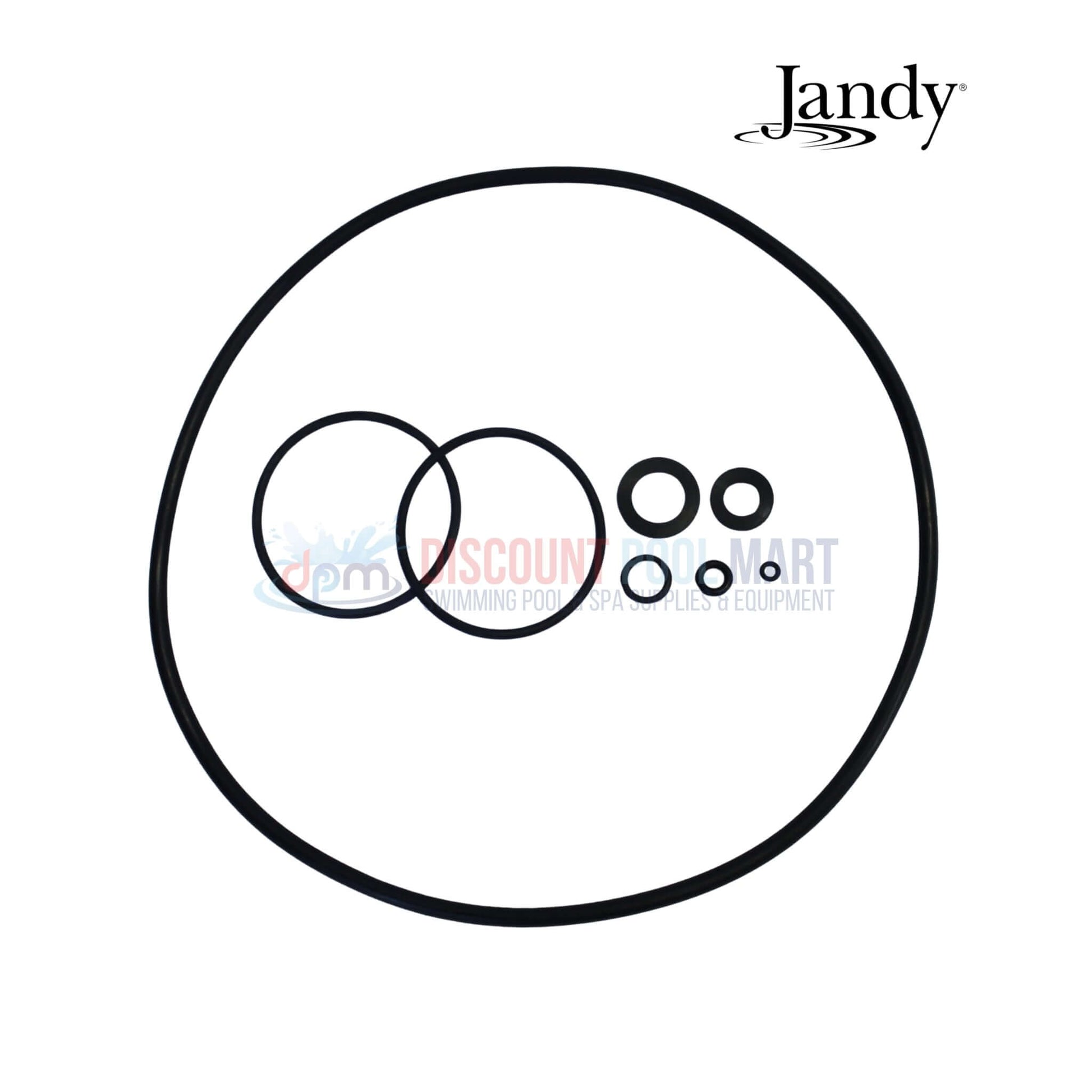 R0466300 | Jandy CS Series Filter O-Ring Set from Discount Pool Mart, featuring various O-rings for pool filter maintenance.