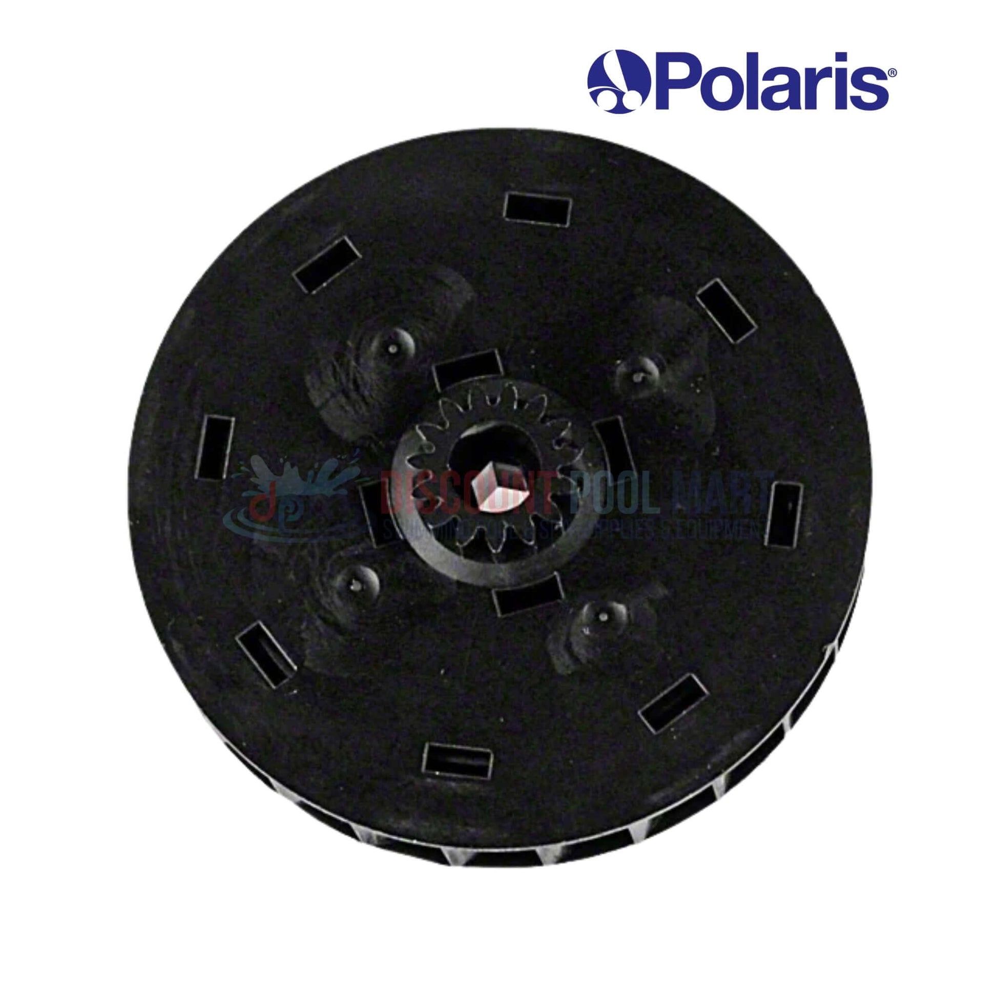 R0547400 | Polaris 3900 Cleaner Turbine Gear Assembly showing black gear assembly for pool cleaning, perfect for Discount Pool Mart supplies.