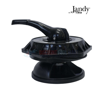 R0744700 | Jandy Top Rotor Assembly 1.5" MPV for SFTM Series Sand Filter, black valve component, essential for pool water routing, Discount Pool Mart.