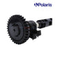 R0837500 | Polaris Quattro Sport/P40 Drive Shaft Assembly showing black gear and connector, ideal for pool supplies from Discount Pool Mart.