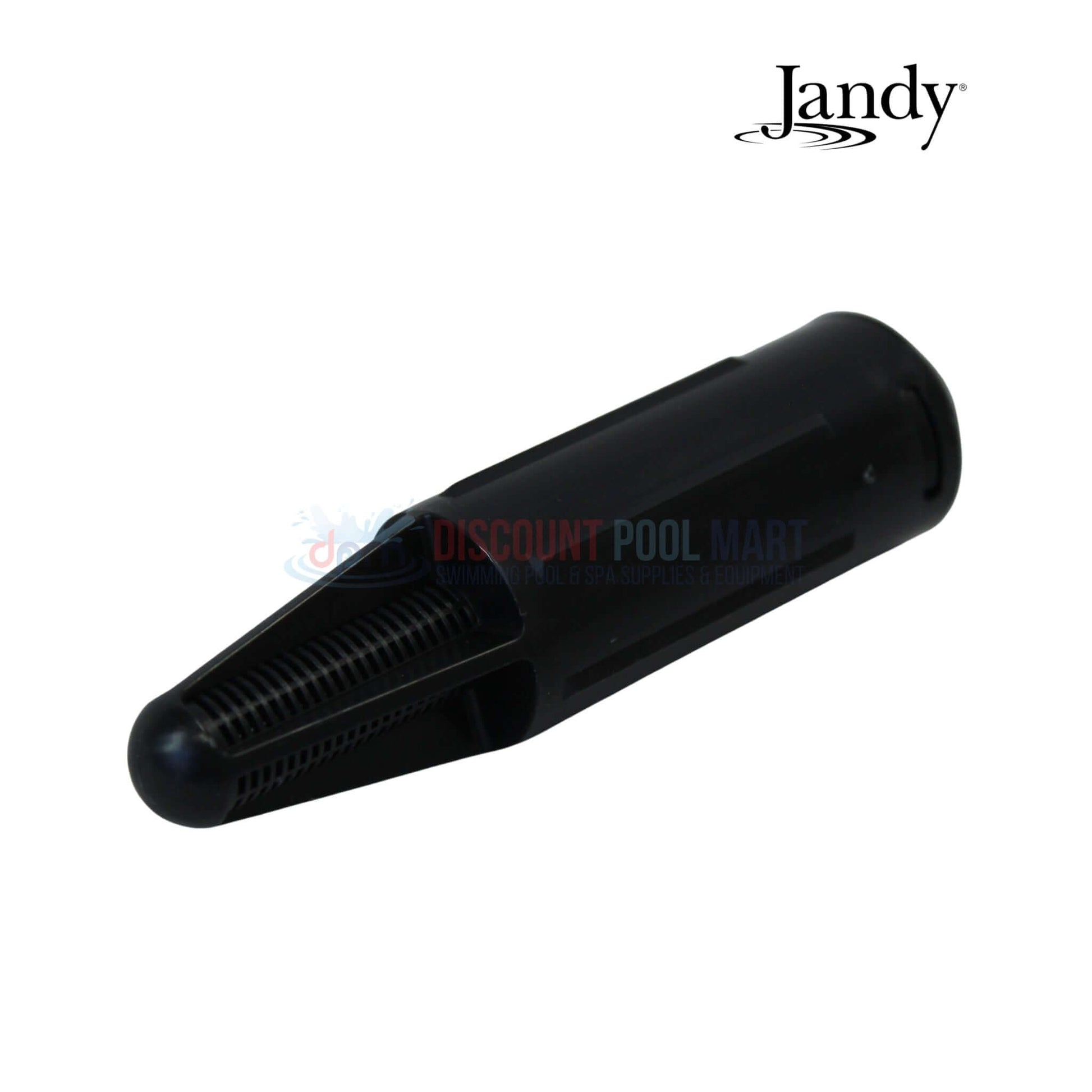 R0945300 | Jandy TruDose Pump Accessory Kit, black dispensing nozzle for pool chemical dosing, from Discount Pool Mart.