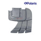 R0953300 | Polaris Atlas XT Silver Cyclonic Scrubbing Brushes in gray, designed for Polaris pool cleaners from Discount Pool Mart.