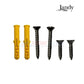 R0958100 | Jandy Wall Mount For SpeedSet Controller kit includes screws and anchors, black and yellow, from Discount Pool Mart.