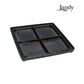 R0958100 | Jandy Wall Mount For SpeedSet Controller black plastic mounting plate, ideal for pool supplies from Discount Pool Mart.