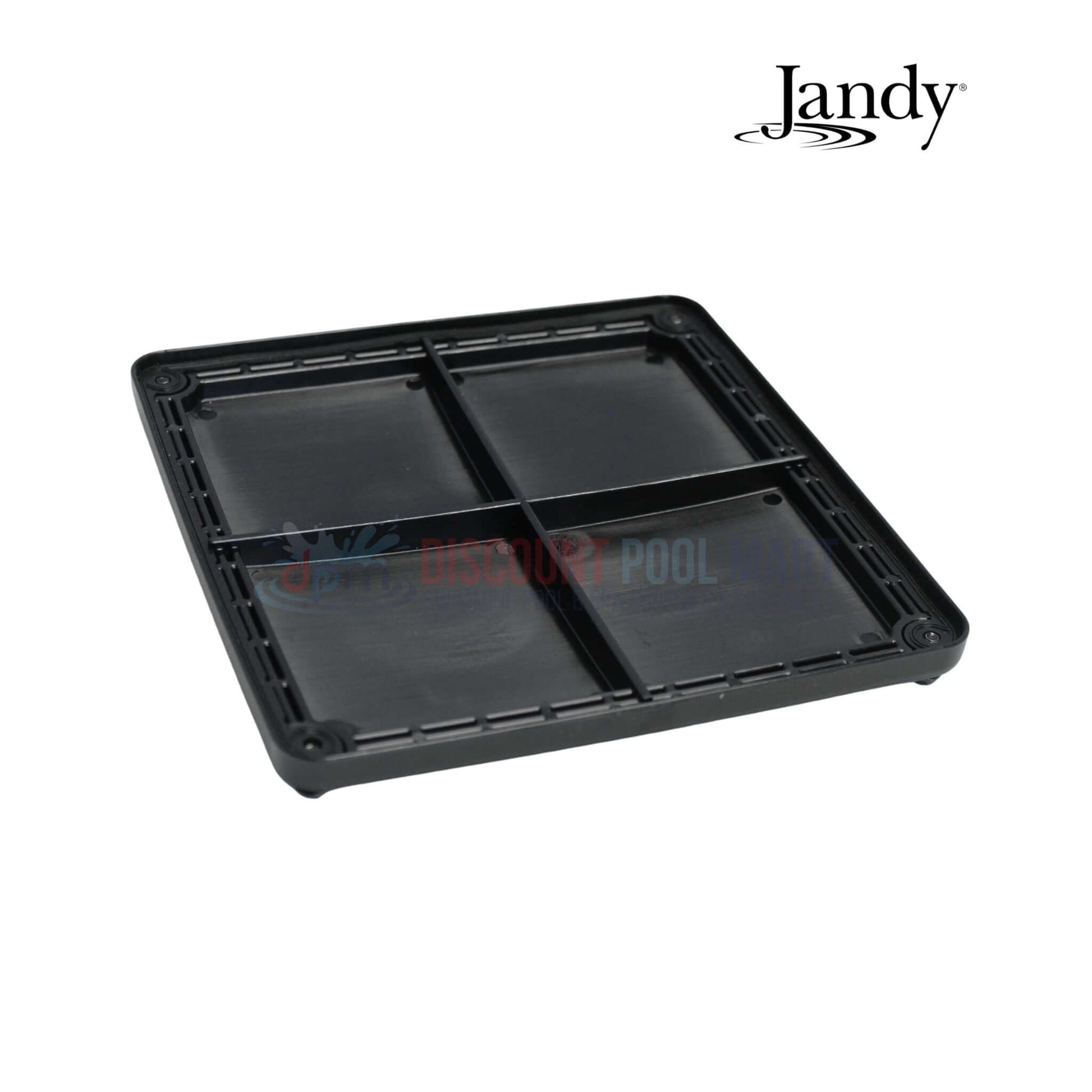 R0958100 | Jandy Wall Mount For SpeedSet Controller black plastic mounting plate, ideal for pool supplies from Discount Pool Mart.