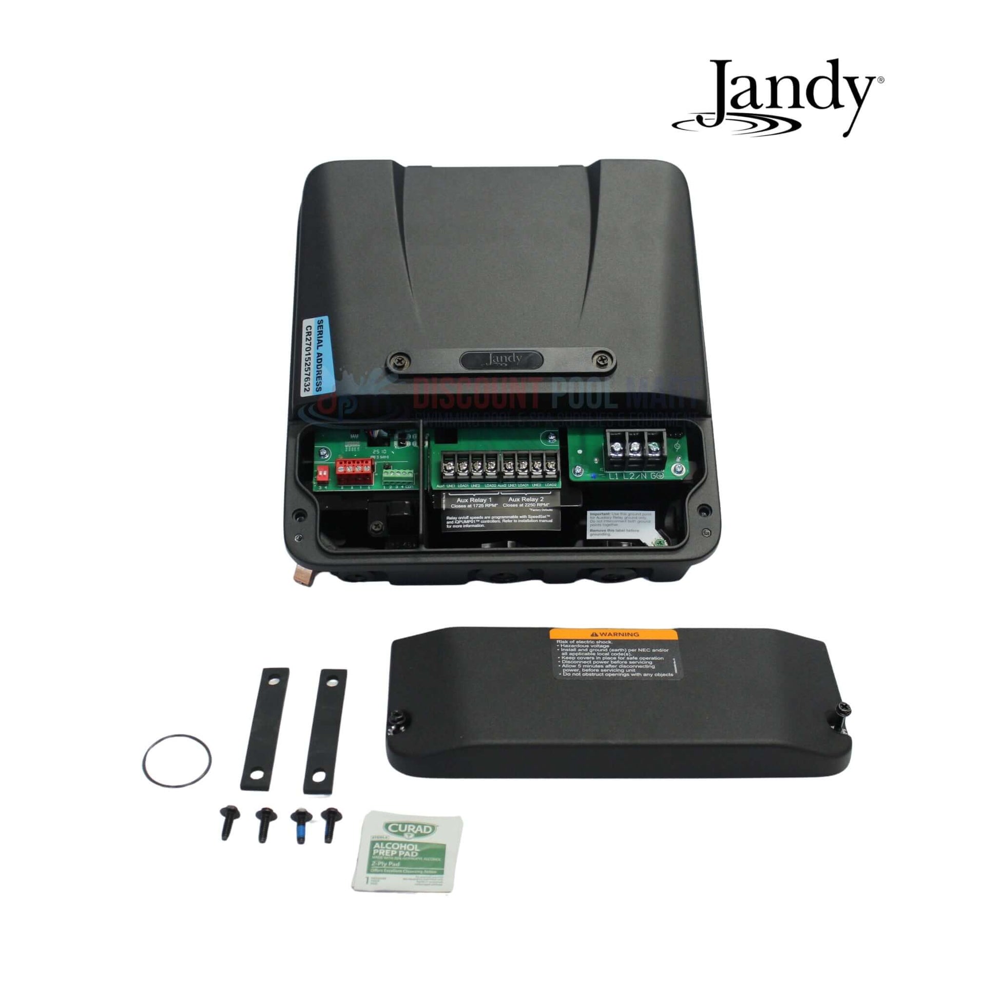 R0974400 | Jandy Flo Pro DV2A 2.7HP Pump Drive showing internal components, designed for pool pumps by Discount Pool Mart.