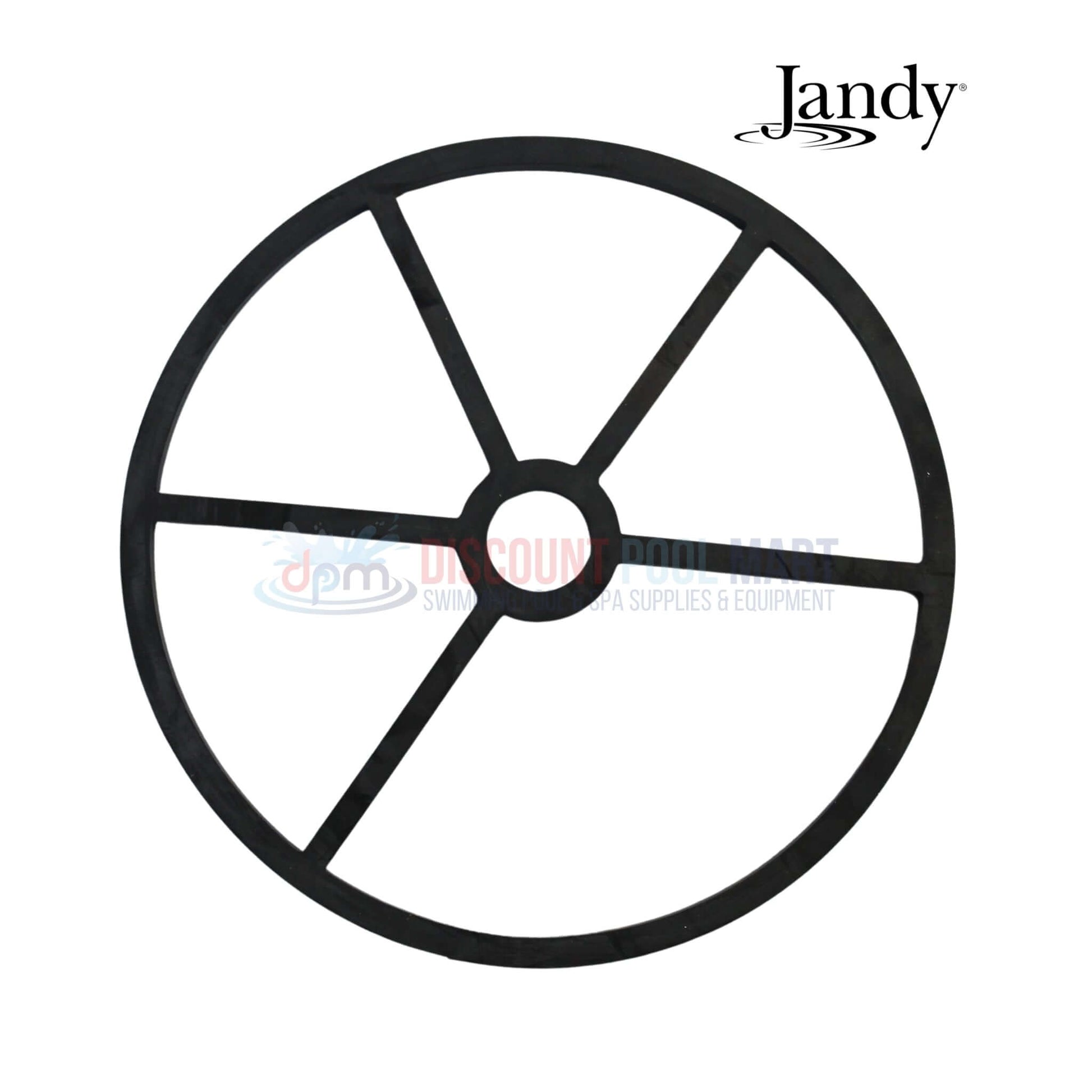 R0987700 | Jandy SFTM24-2.0 Top Valve Assembly replacement part, black rubber design for reliable seal, from Discount Pool Mart.