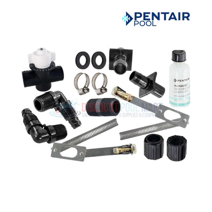 R172275 | Pentair 300-29X Feeder Hardware Kit Parts Bag with O-rings, fittings, and screws from Discount Pool Mart for pool supplies.