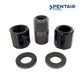 R172275 | Pentair 300-29X Feeder Hardware Kit Parts Bag showing essential black fittings and O-rings for pool supplies from Discount Pool Mart.