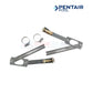 R172275 | Pentair 300-29X Feeder Hardware Kit Parts Bag showing metal brackets, clamps, and springs from Discount Pool Mart.
