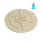 RP-204T | PoolMiser Automatic Water Leveler Tan Lid from Discount Pool Mart, high-quality tan lid showing round design and float valve technology.