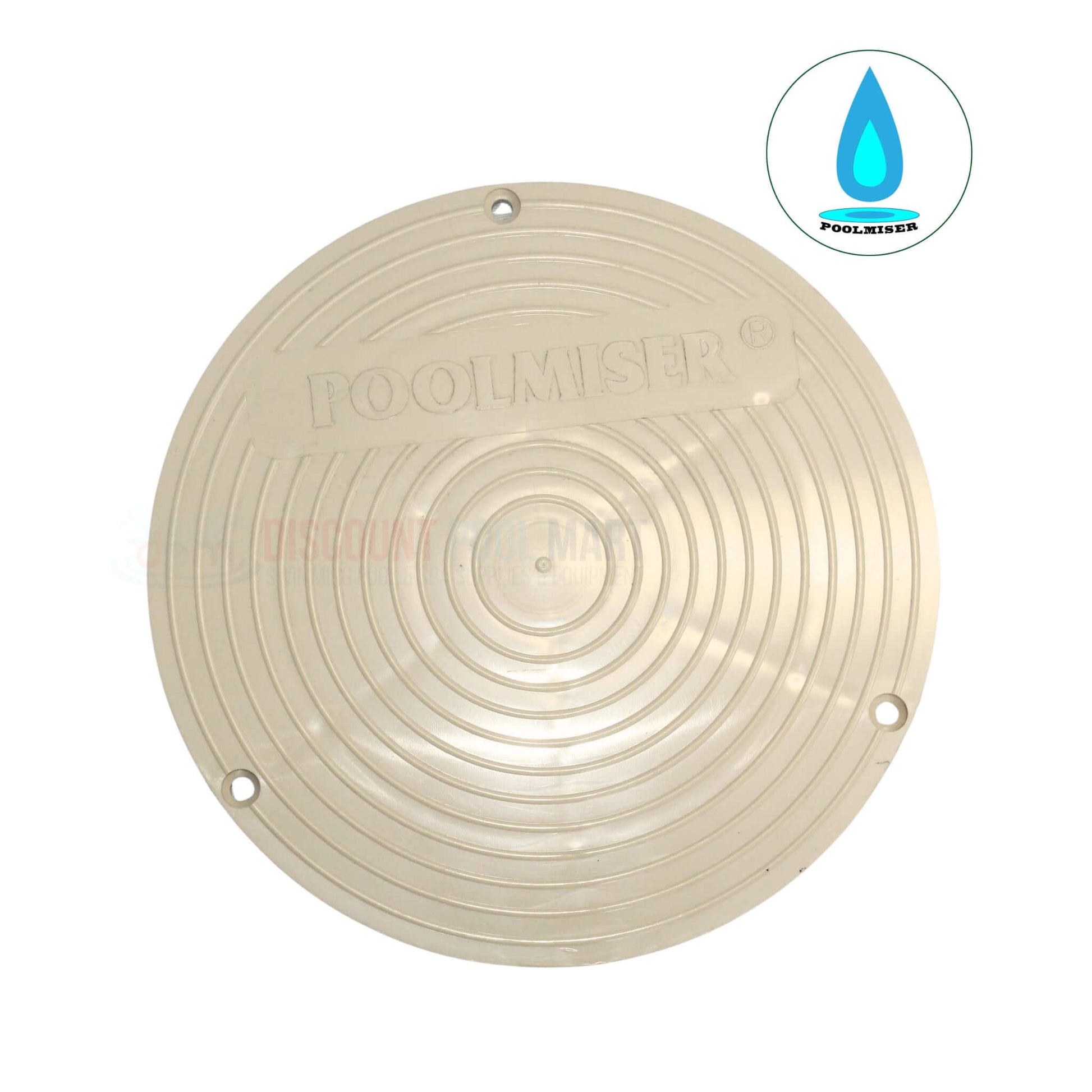 RP-204T | PoolMiser Automatic Water Leveler Tan Lid, circular beige lid, essential for pool water level maintenance, from Discount Pool Mart.