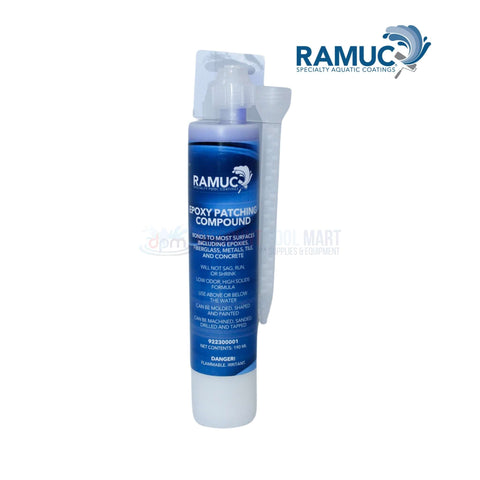 Ramuc Epoxy Patching Compound Cartridge 922300001 for superior bonding at Discount Pool Mart DPM, ideal for various surfaces.