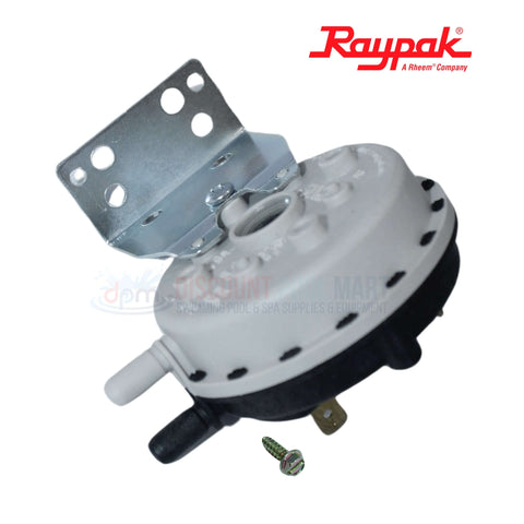Raypak Blower Pressure Switch for 407A Heaters, OEM part 010355F, Discount Pool Mart DPM, reliable operation